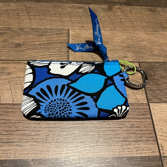 Vera Bradley Blue Bayou Zip ID Case - Picture 3 of 4